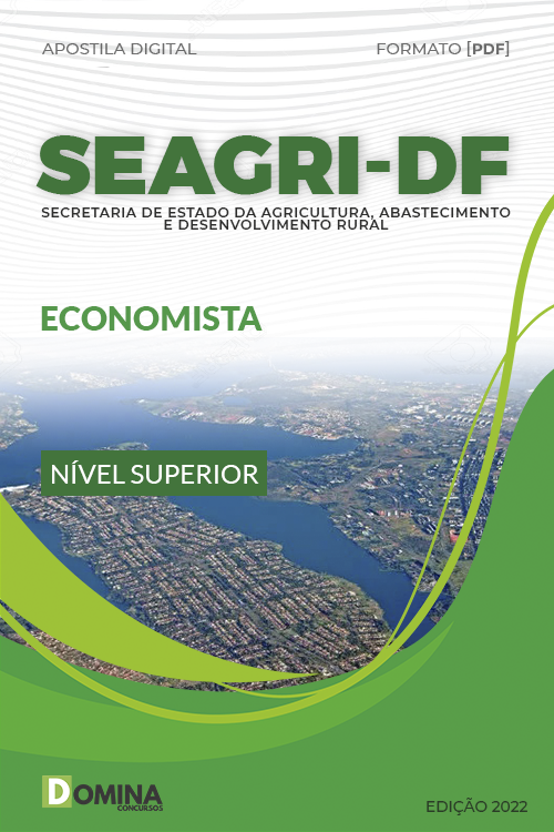 Apostila Digital Concurso SEAGRI DF 2022 Economista