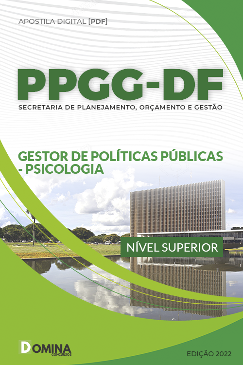 Apostila PPGG DF 2022 Analista Políticas Públicas Psicologia