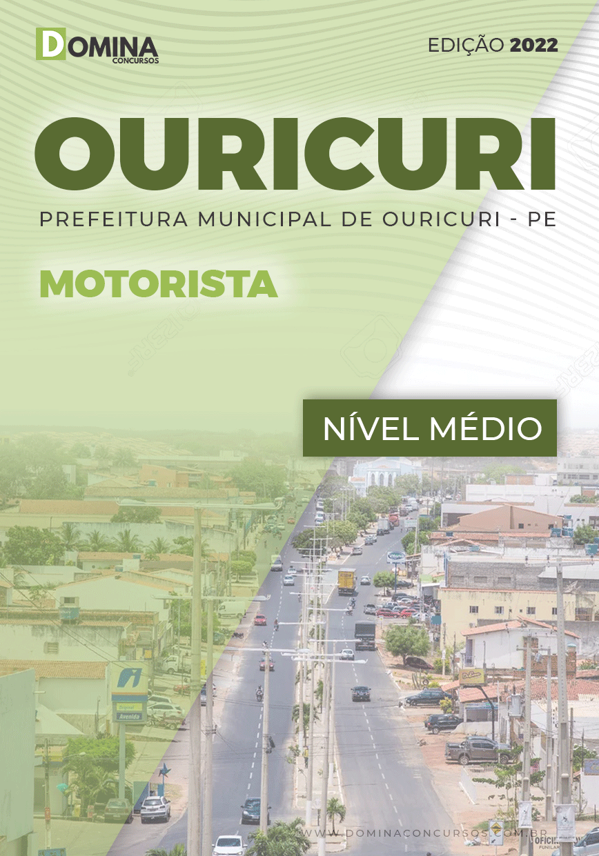 Apostila Digital Concurso Pref Ouricuri PE 2022 Motorista