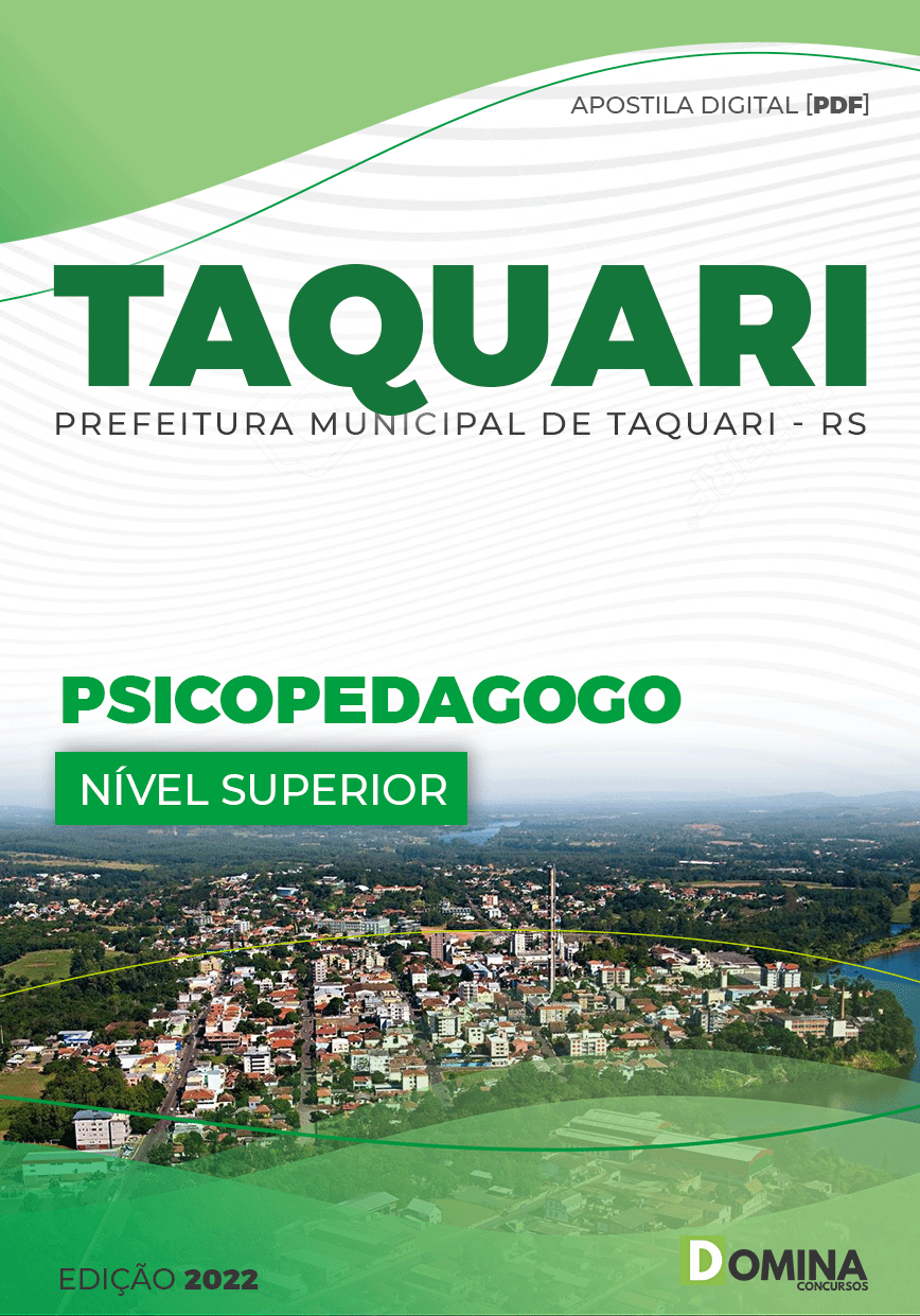 Apostila Concurso Pref Taquari RS 2022 Psicopedagogo