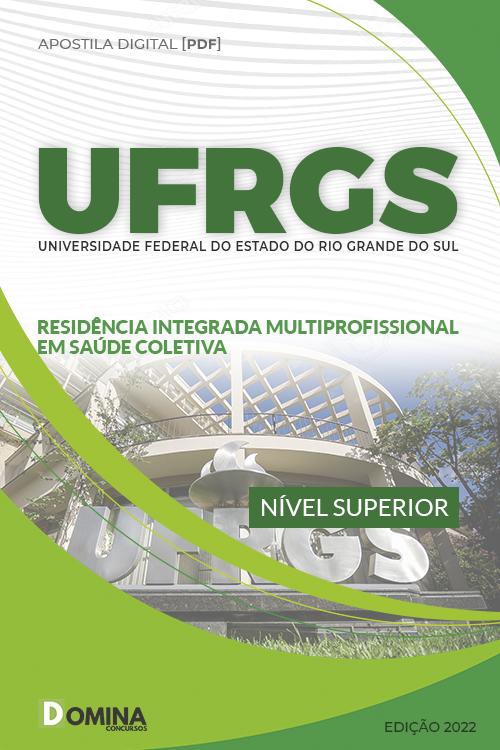 Apostila UFRGS 2022 Residência Integrada em Saúde Coletiva