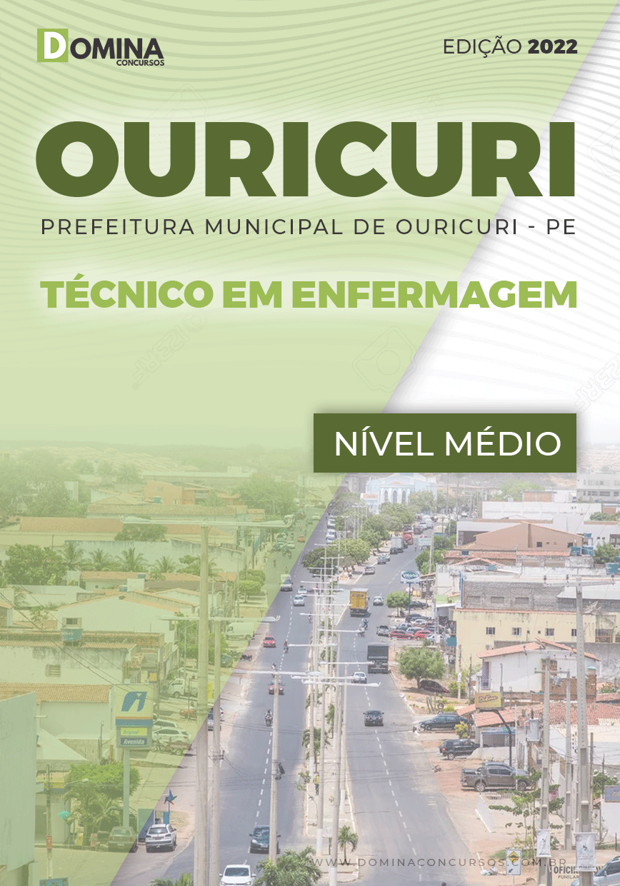 Apostila Digital Pref Ouricuri PE 2022 Técnico Enfermagem