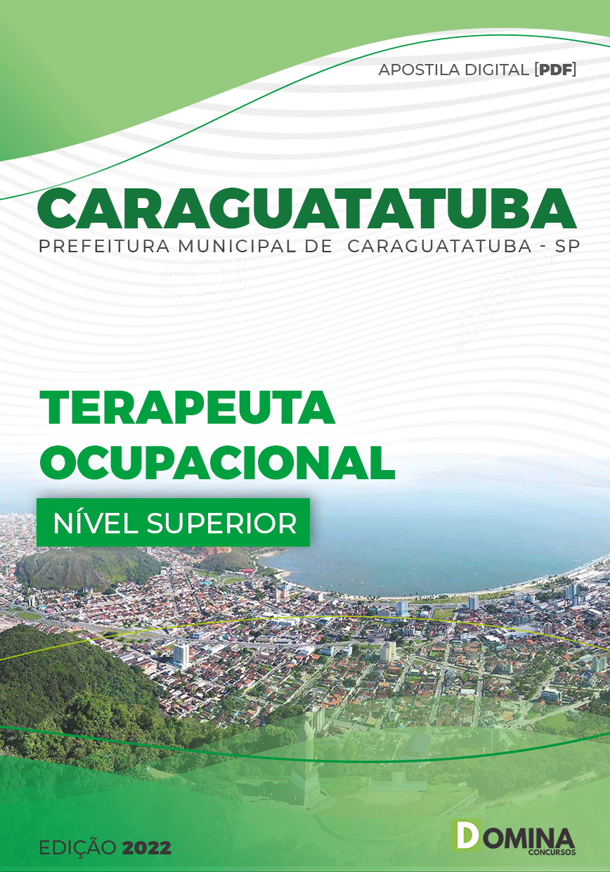 Apostila Pref Caraguatatuba SP 2022 Terapeuta Ocupacional