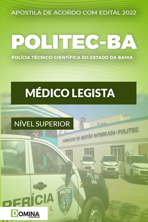 Apostila Digital Concurso Politec BA 2022 Medico Legista