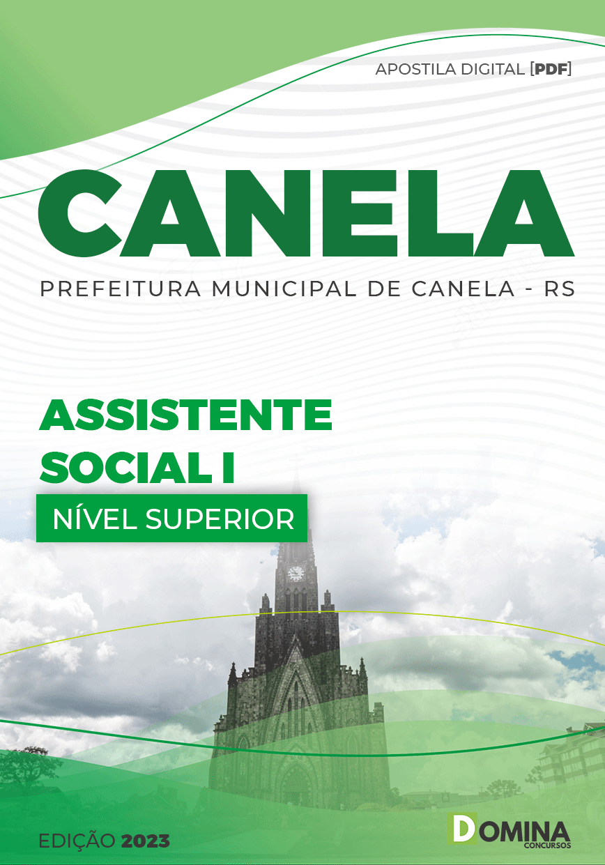 Apostila Concurso Pref Canela RS 2023 Assistente Social I