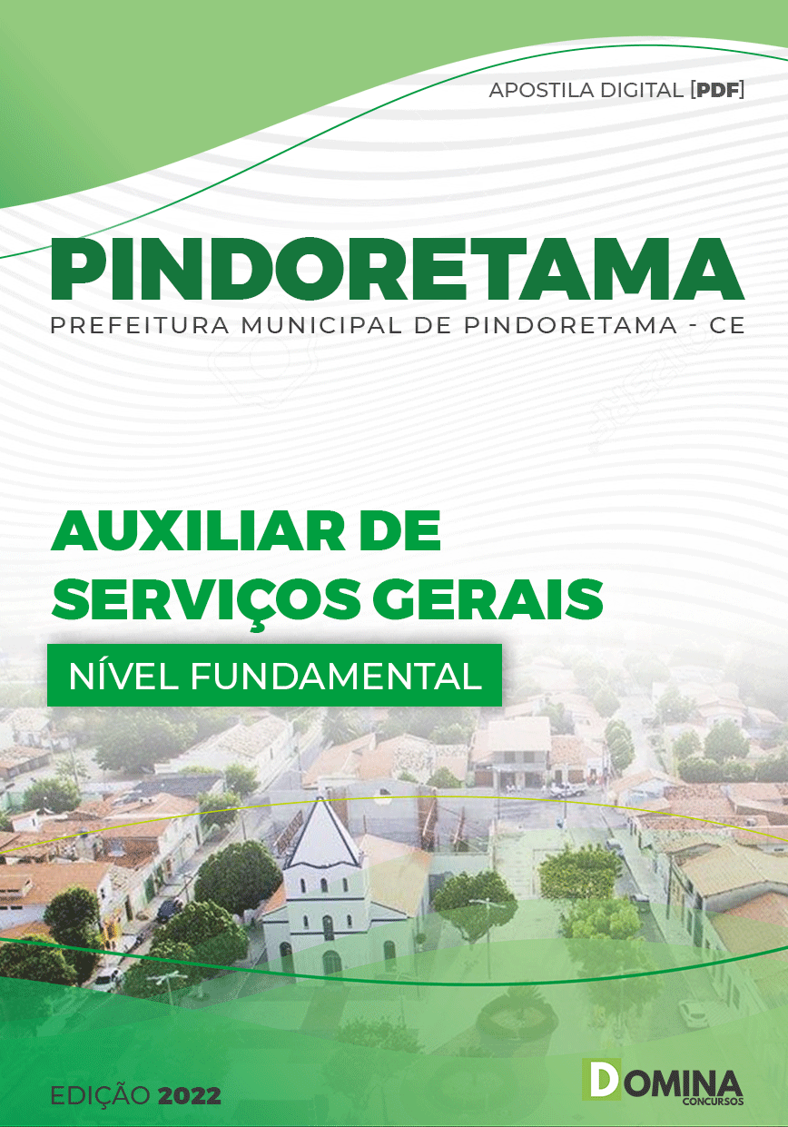 Apostila Câmara Pindoretama CE 2023 Auxiliar Serviços Gerais