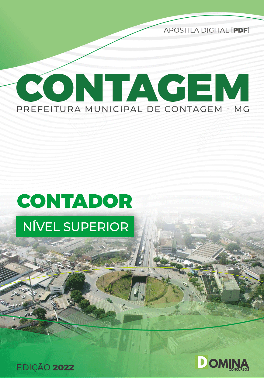 Apostila Concurso Pref Contagem MG 2022 Contador