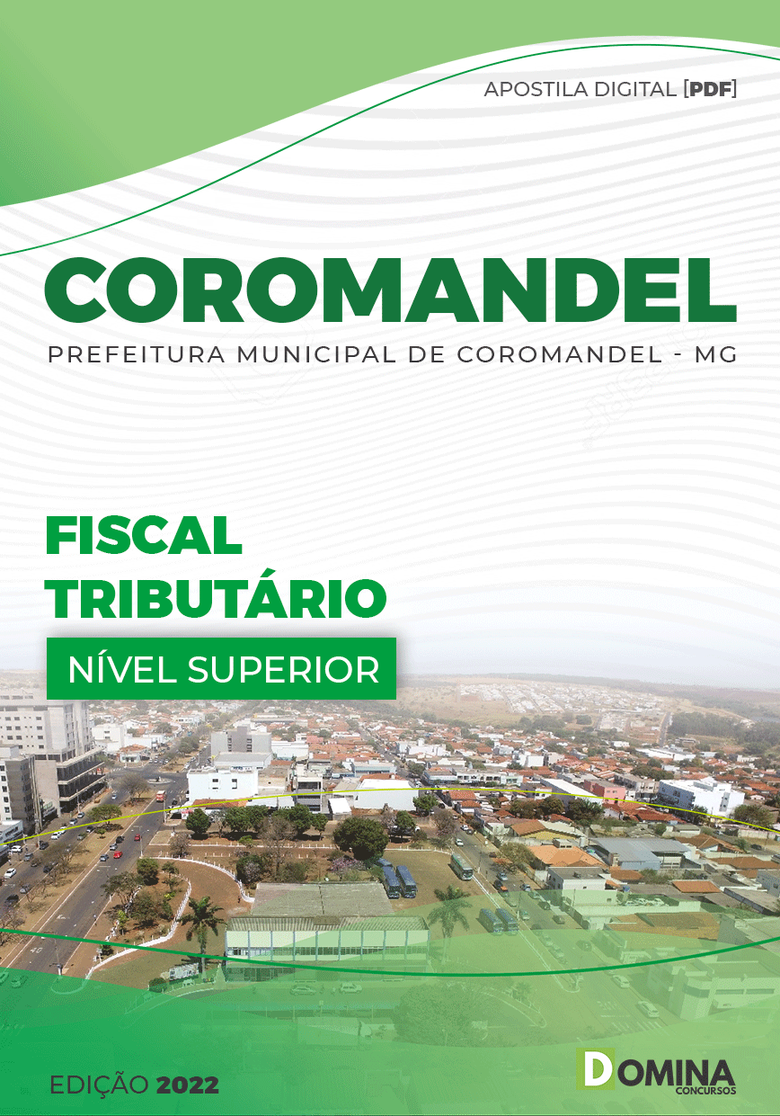 Apostila Pref Coromandel MG 2023 Fiscal Tributário