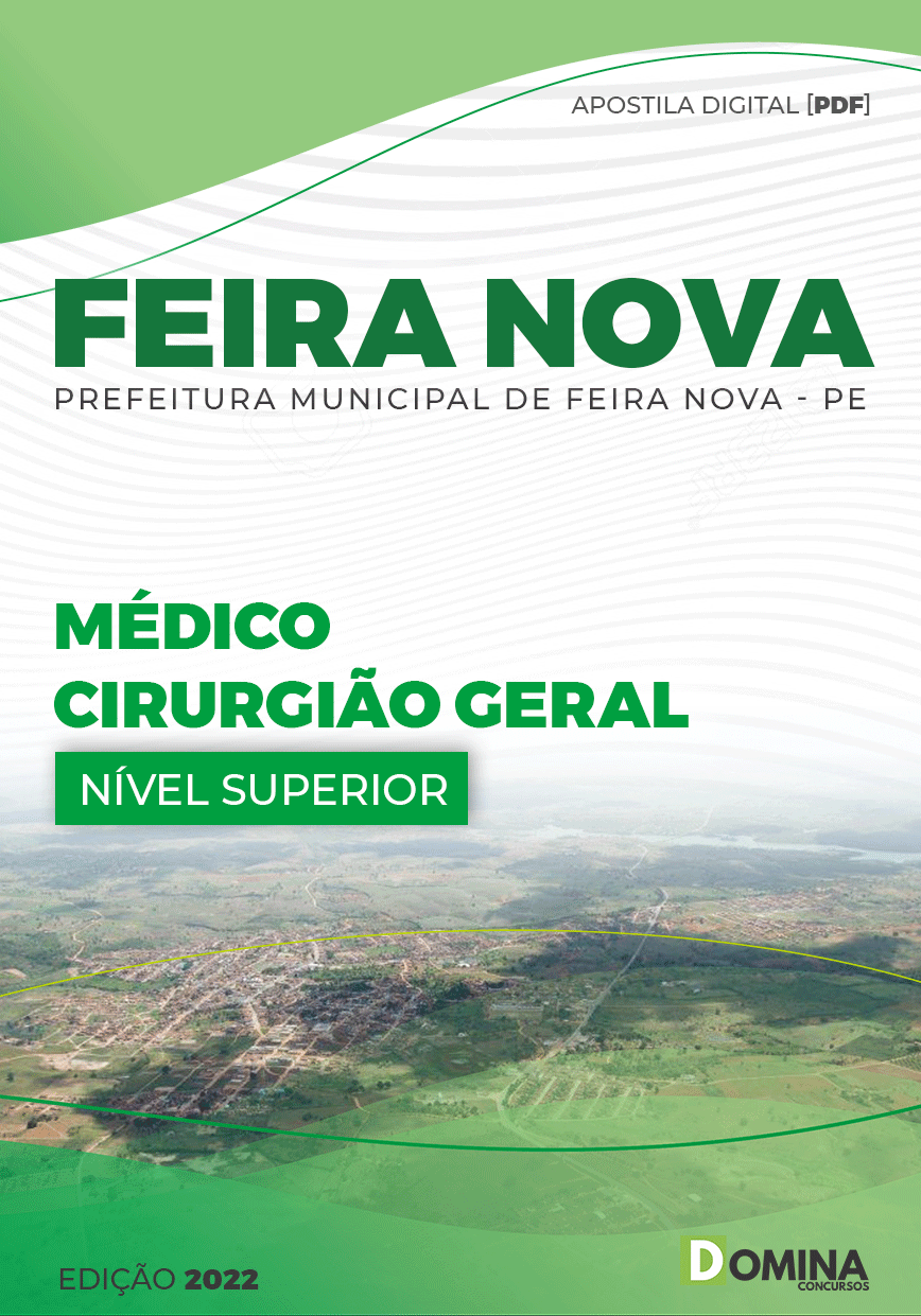 Apostila Pref Feira Nova PE 2022 Médico Cirurgião Geral