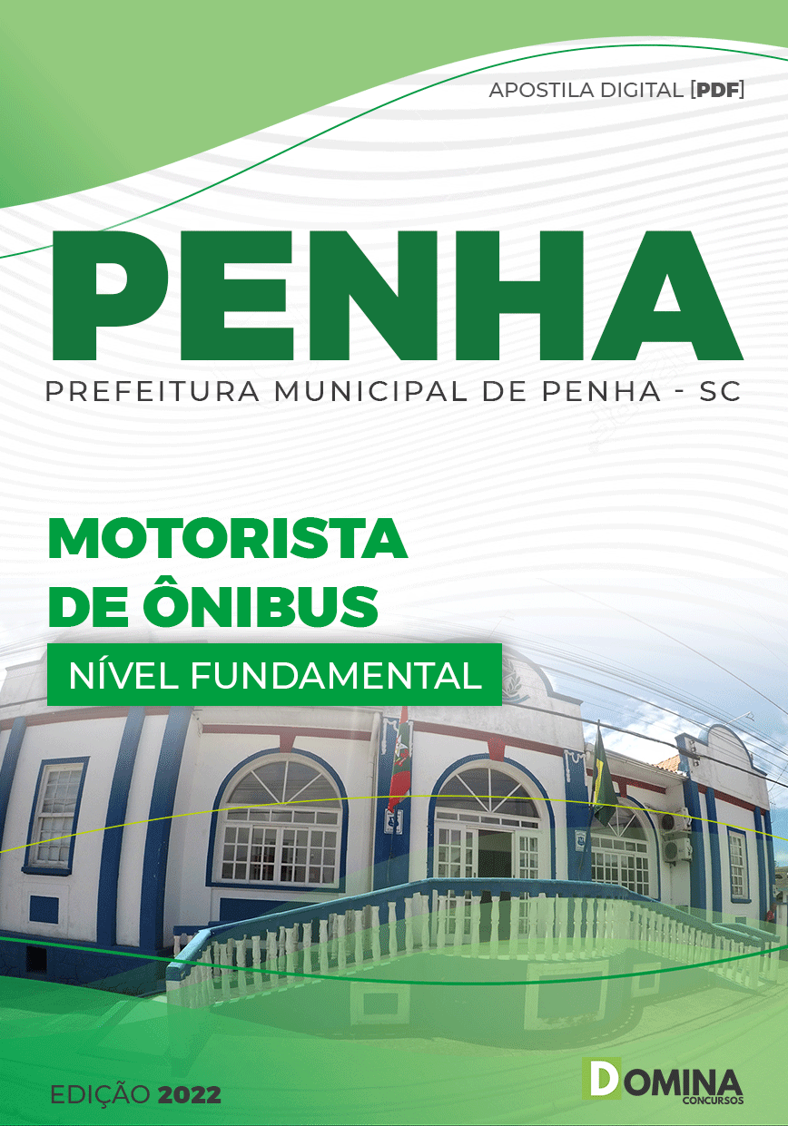 Apostila Concurso Pref Penha SC 2022 Motorista Ônibus