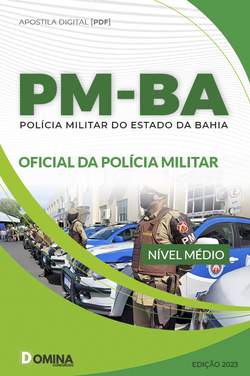 Apostila PM-BA em PDF - Oficial da Polícia Militar - CFO