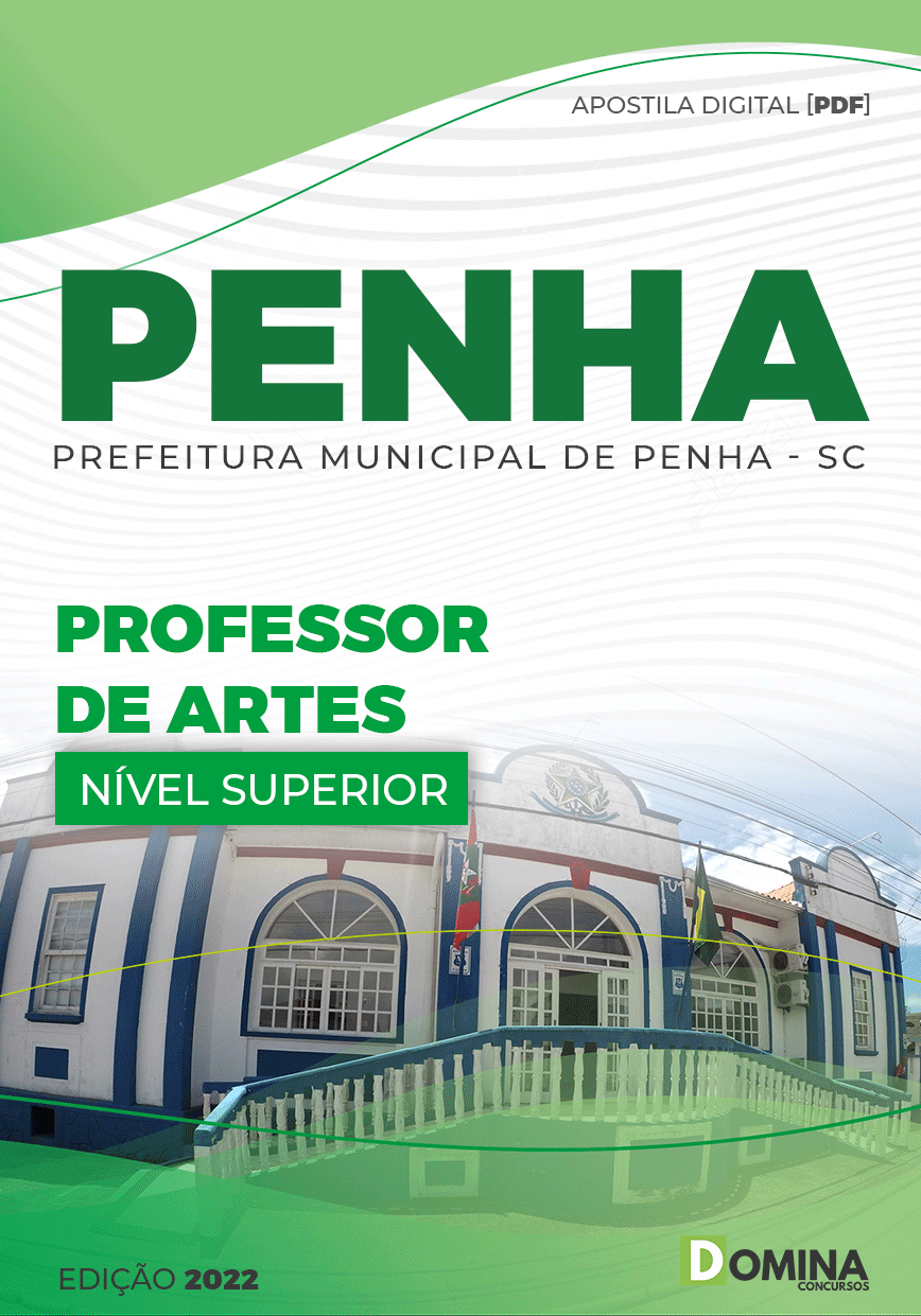 Apostila Concurso Pref Penha SC 2022 Professor Artes