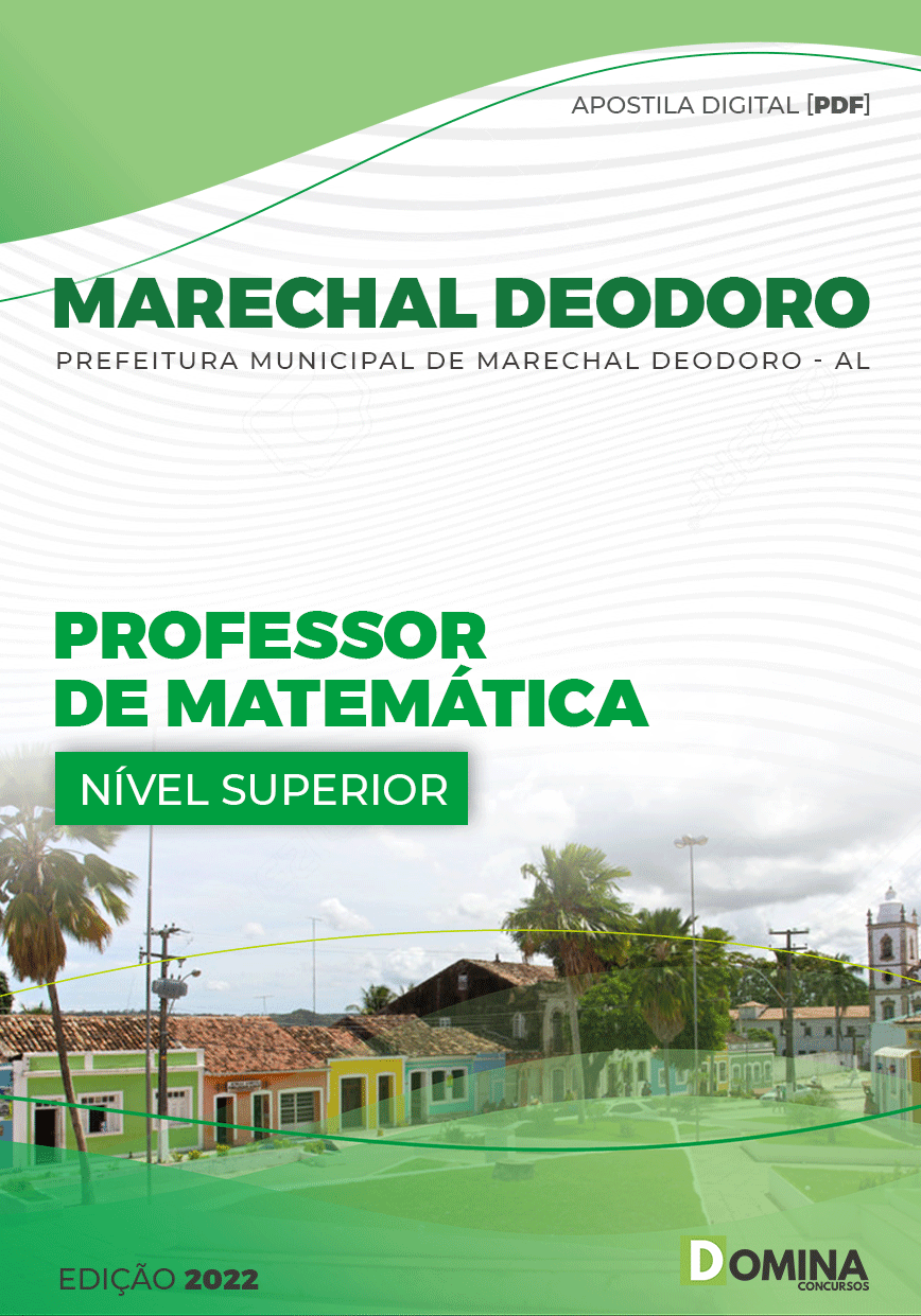 PREFEITURA DE MARECHAL DEODORO  AULA 01 - RACIOCÍNIO LÓGICO E MÁTEMATICA 