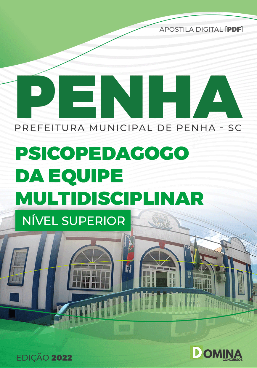 Apostila Concurso Pref Penha SC 2022 Psicopedagogo