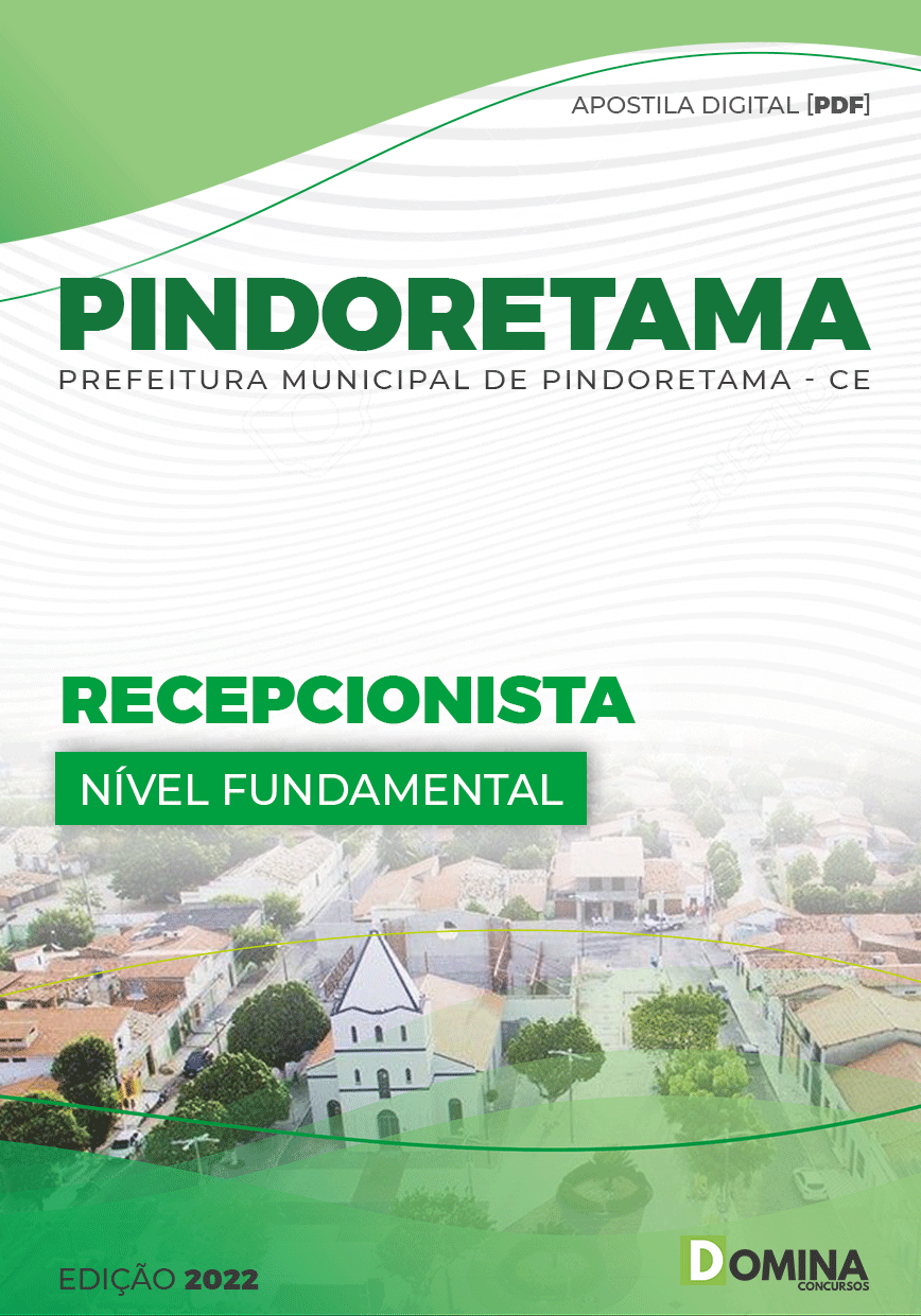 Apostila Câmara Pindoretama CE 2023 Recepcionista