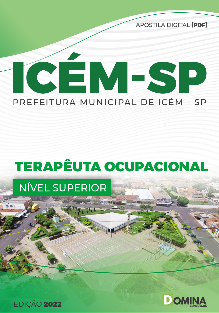 Apostila Concurso ICÉM SP 2022 Terapeuta Ocupacional