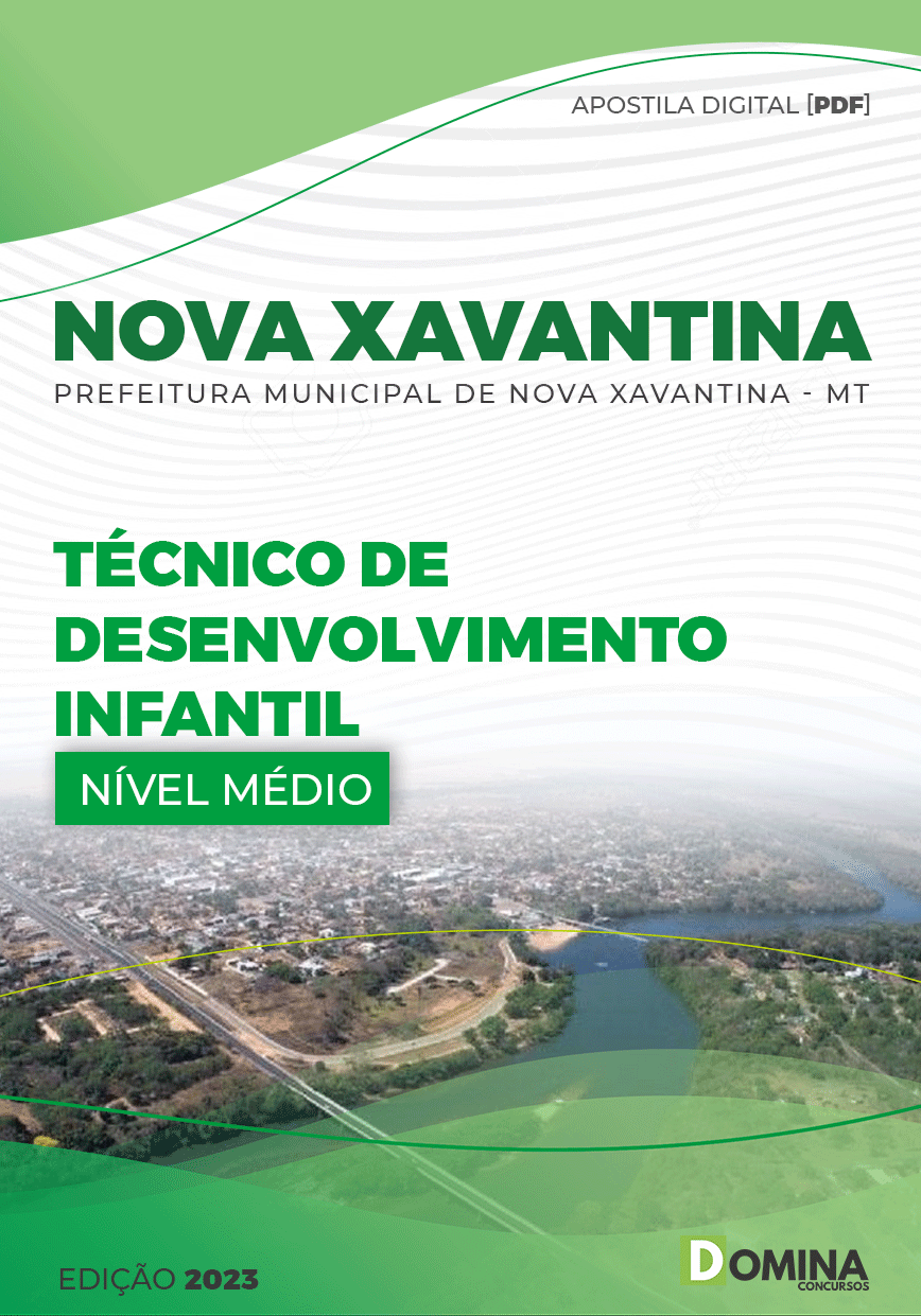 Apostila Pref Nova Xavantina MT 2023 Técnico Desenv Infantil