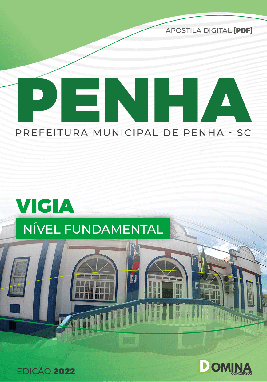 Apostila Digital Concurso Pref Penha SC 2022 Vigia
