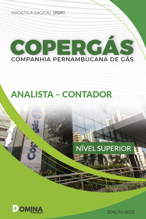 Apostila Digital COPERGÁS 2023 Analista Contador