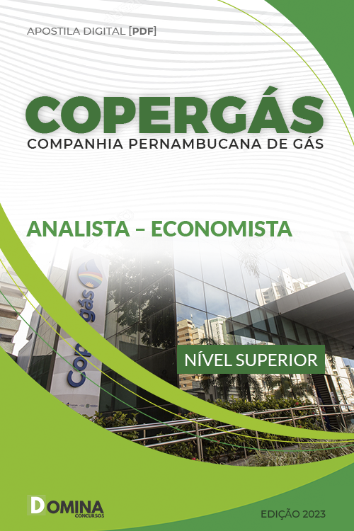 Apostila Digital COPERGÁS 2023 Analista Economista