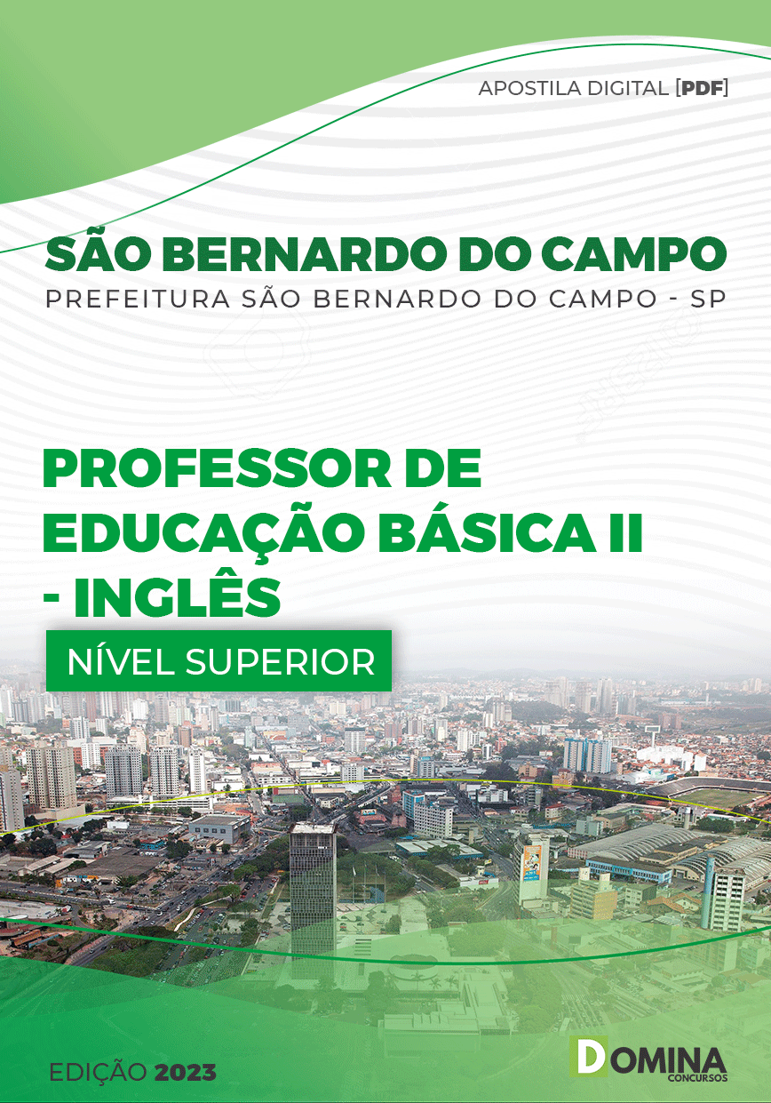 Professor Educação Básica II Inglês