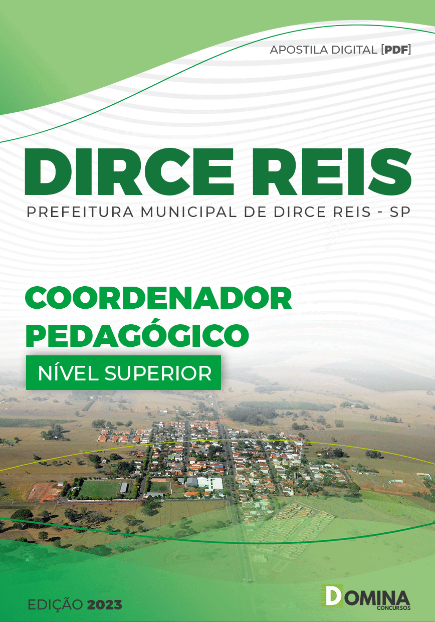 Apostila Pref Dirce Reis SP 2023 Coordenador Pedagógico