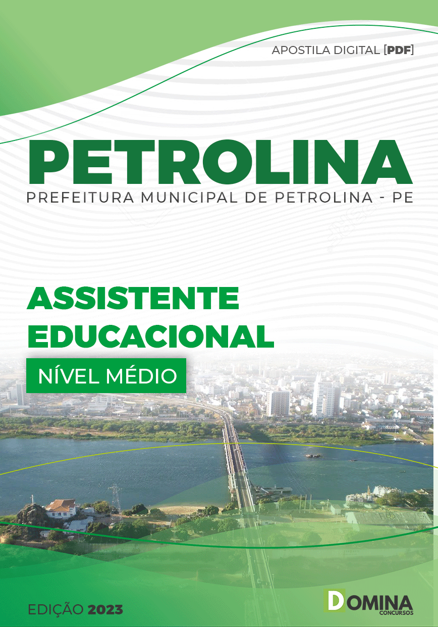 Apostila Pref Petrolina PE 2023 Assistente Educacional