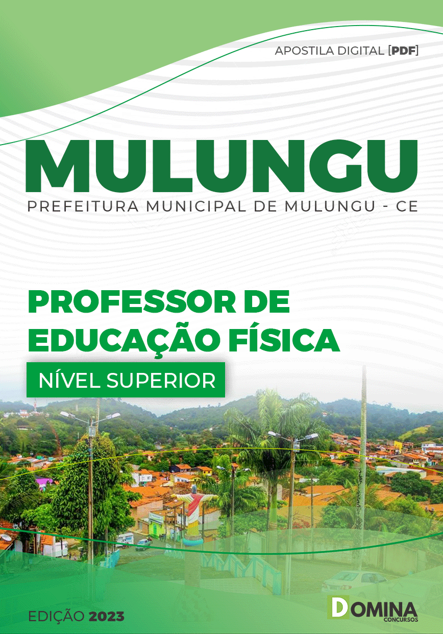 Apostila Pref Mulungu CE 2023 Professor Educação Física