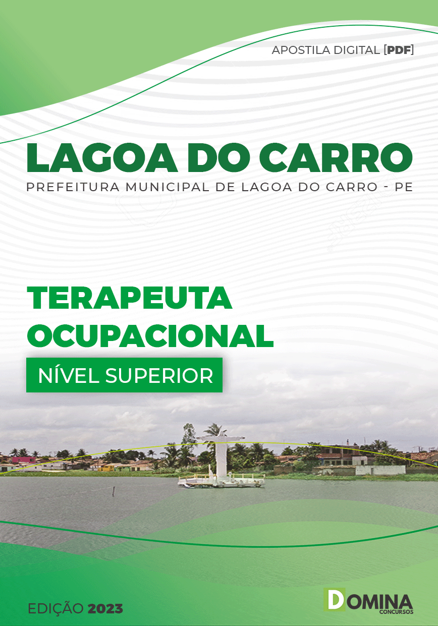 Apostila Pref Lagoa Carro PE 2023 Terapeuta Ocupacional