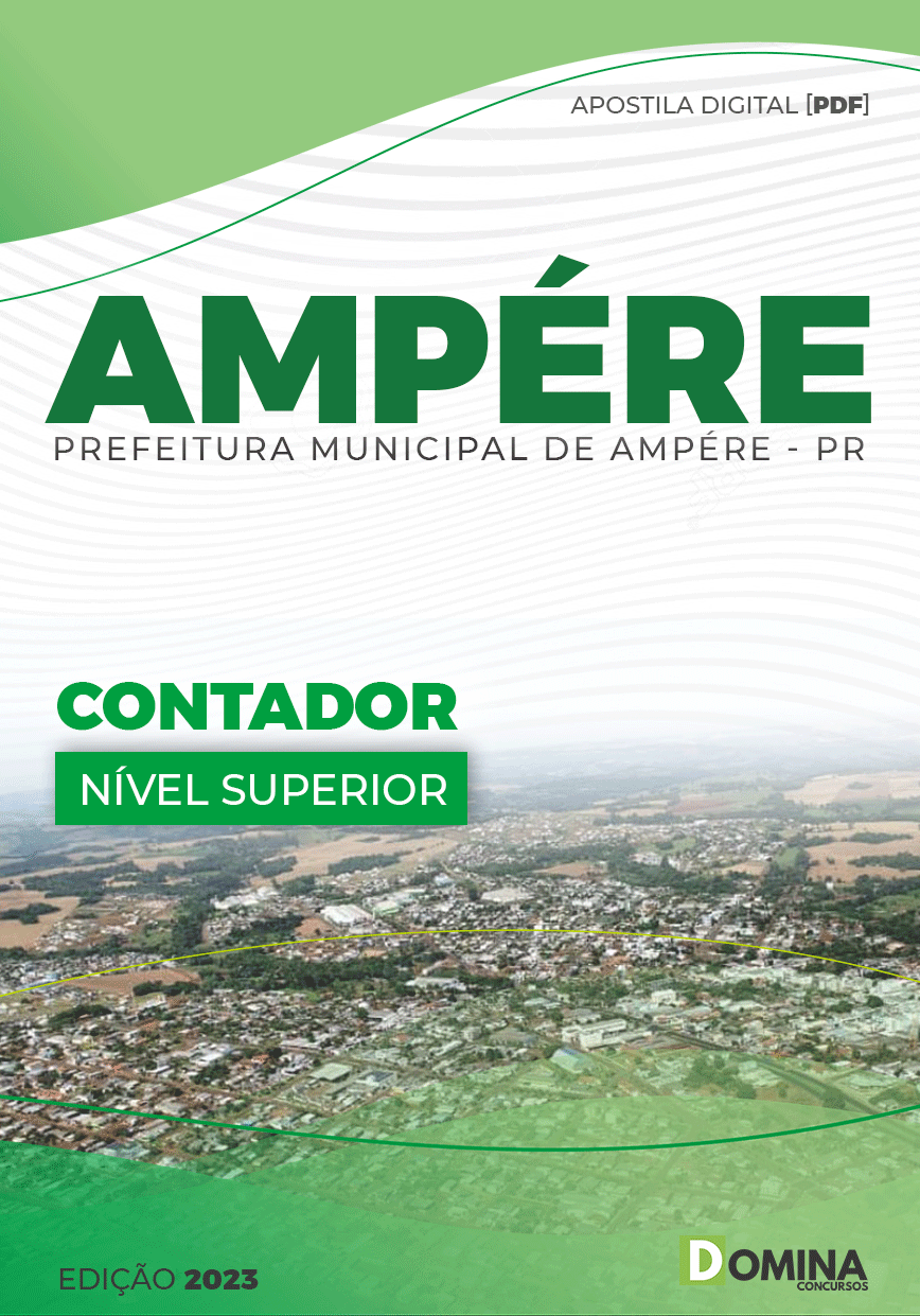 Apostila Concurso Pref Ampére PR 2023 Contador