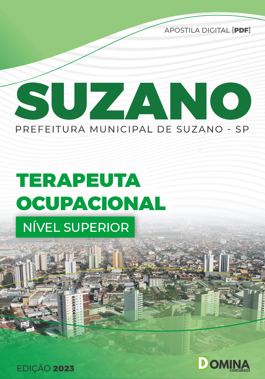 Apostila Concurso Pref Suzano SP 2023 Terapeuta Ocupacional