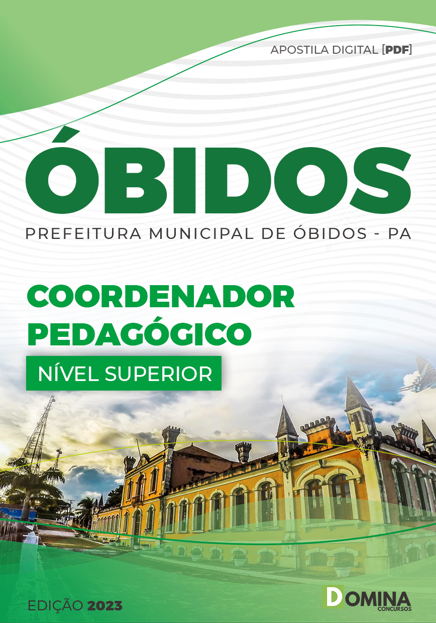 Apostila Pref Óbidos PA 2023 Coordenador Pedagógico