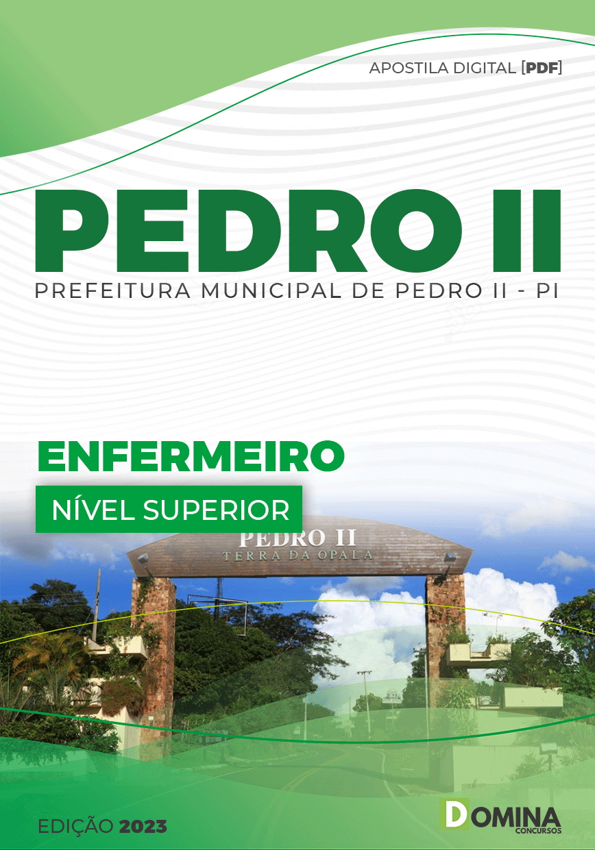 Apostila Concurso Pref Pedro II PI 2023 Enfermeiro