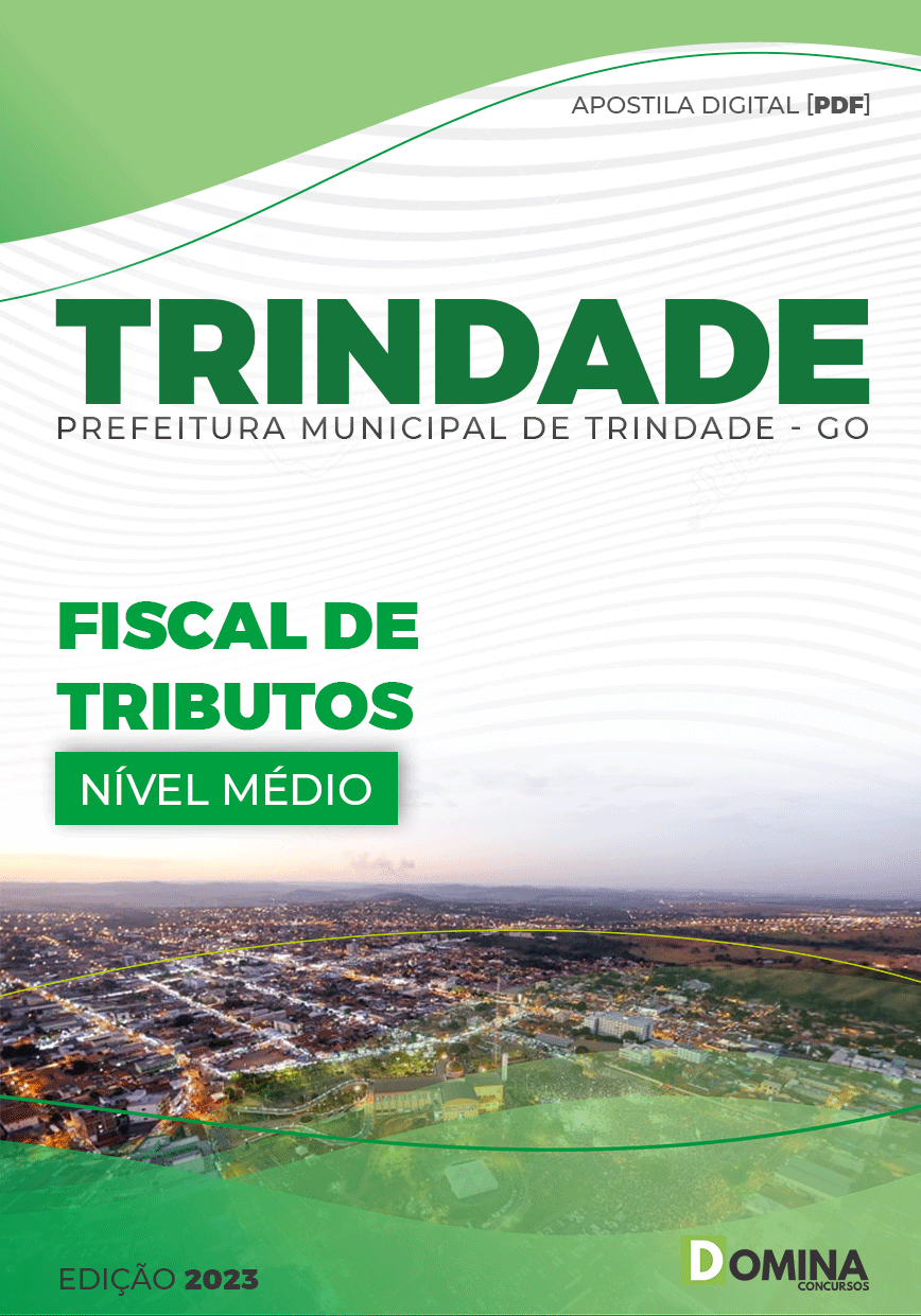 Apostila Concurso Pref Trindade GO 2023 Fiscal Tributos