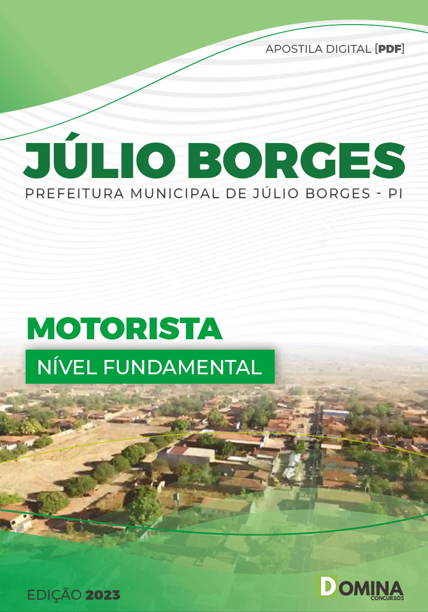 Apostila Digital Pref Júlio Borges PI 2023 Motorista