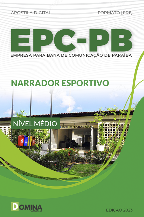 Apostila Digital Concurso EPC PE 2023 Narrador Esportivo