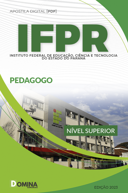 Apostila Digital Concurso Público IFPR 2023 Pedagogo