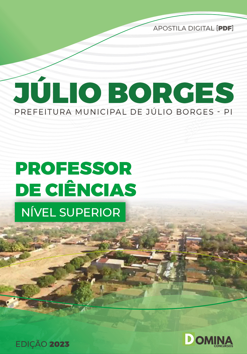 Apostila Pref Júlio Borges PI 2023 Professor Ciências