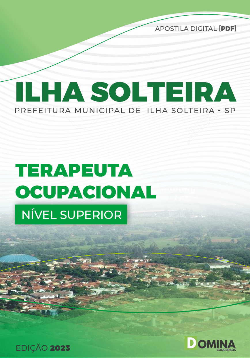 Apostila Pref Ilha Solteira SP 2023 Terapeuta Ocupacional