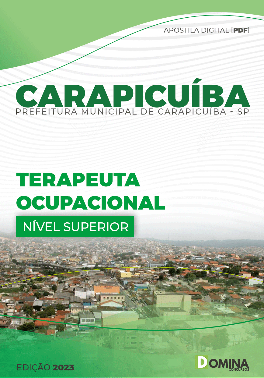 Apostila Pref Carapicuíba SP 2023 Terapeuta Ocupacional