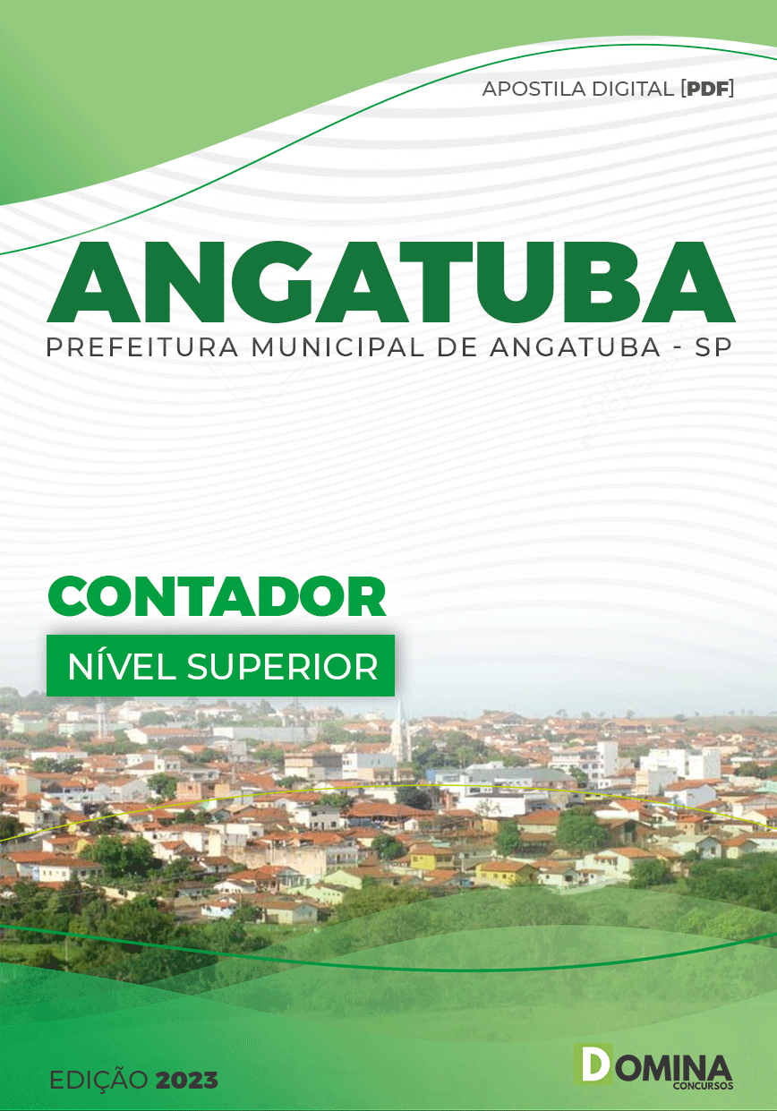 Apostila Concurso Pref Angatuba SP 2023 Contador