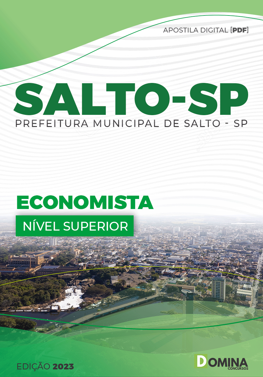 Apostila Concurso Pref Salto SP 2023 Economista