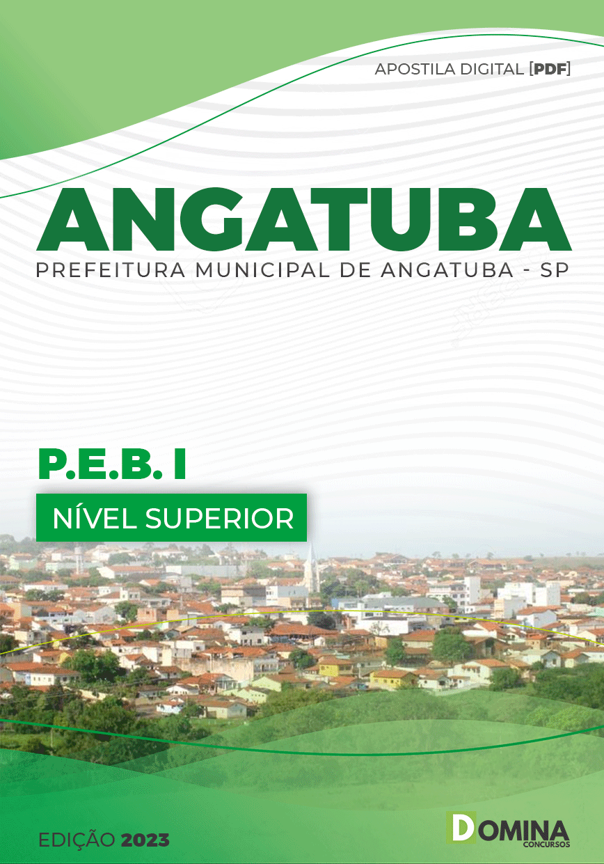 Apostila Concurso Pref Angatuba SP 2023 Professor EB Infantil