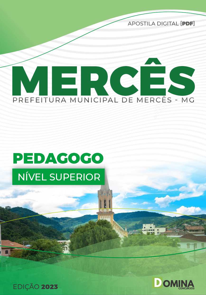 Apostila Concurso Pref Mercês MG 2023 Pedagogo