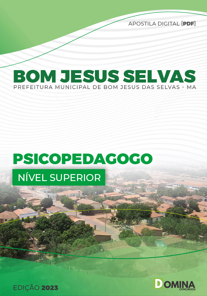 Apostila Pref Bom Jesus Selvas MA 2023 Psicopedagogo