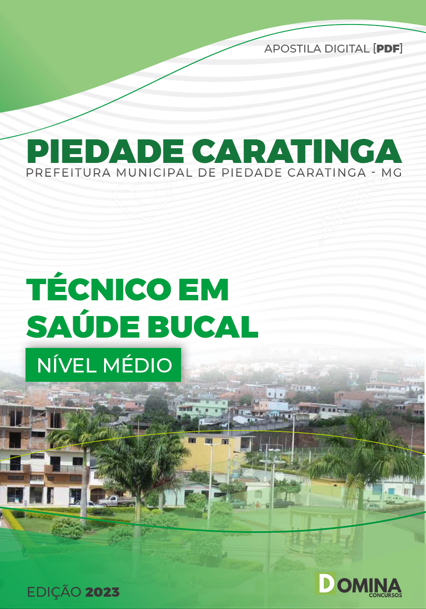 Apostila Pref Piedade Caratinga MG 2023 Técnico Saúde Bucal