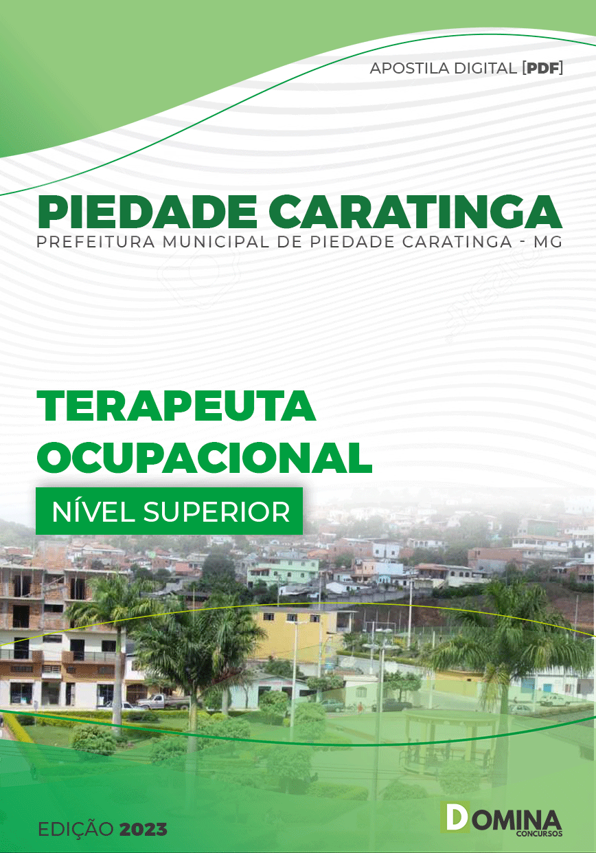 Apostila Pref Piedade Caratinga MG 2023 Terapeuta Ocupacional