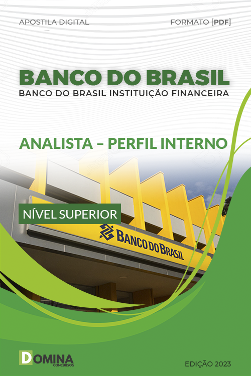 Apostila Digital Banco Brasil 2023 Analista Perfil Interno