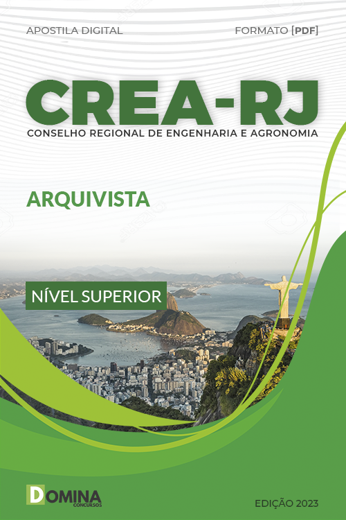 Apostila Digital Concurso CREA RJ 2023 Arquivista