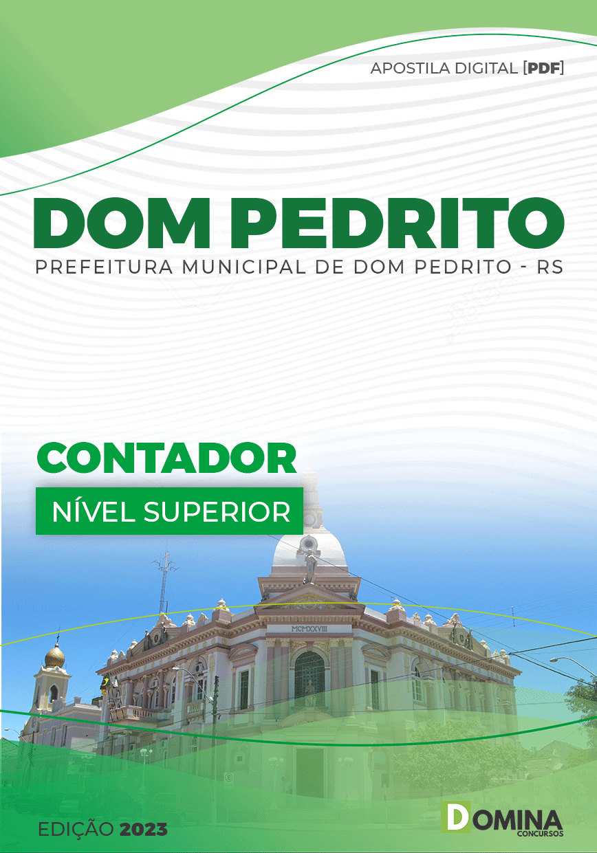 Apostila Concurso Pref Dom Pedrito RS 2023 Contador